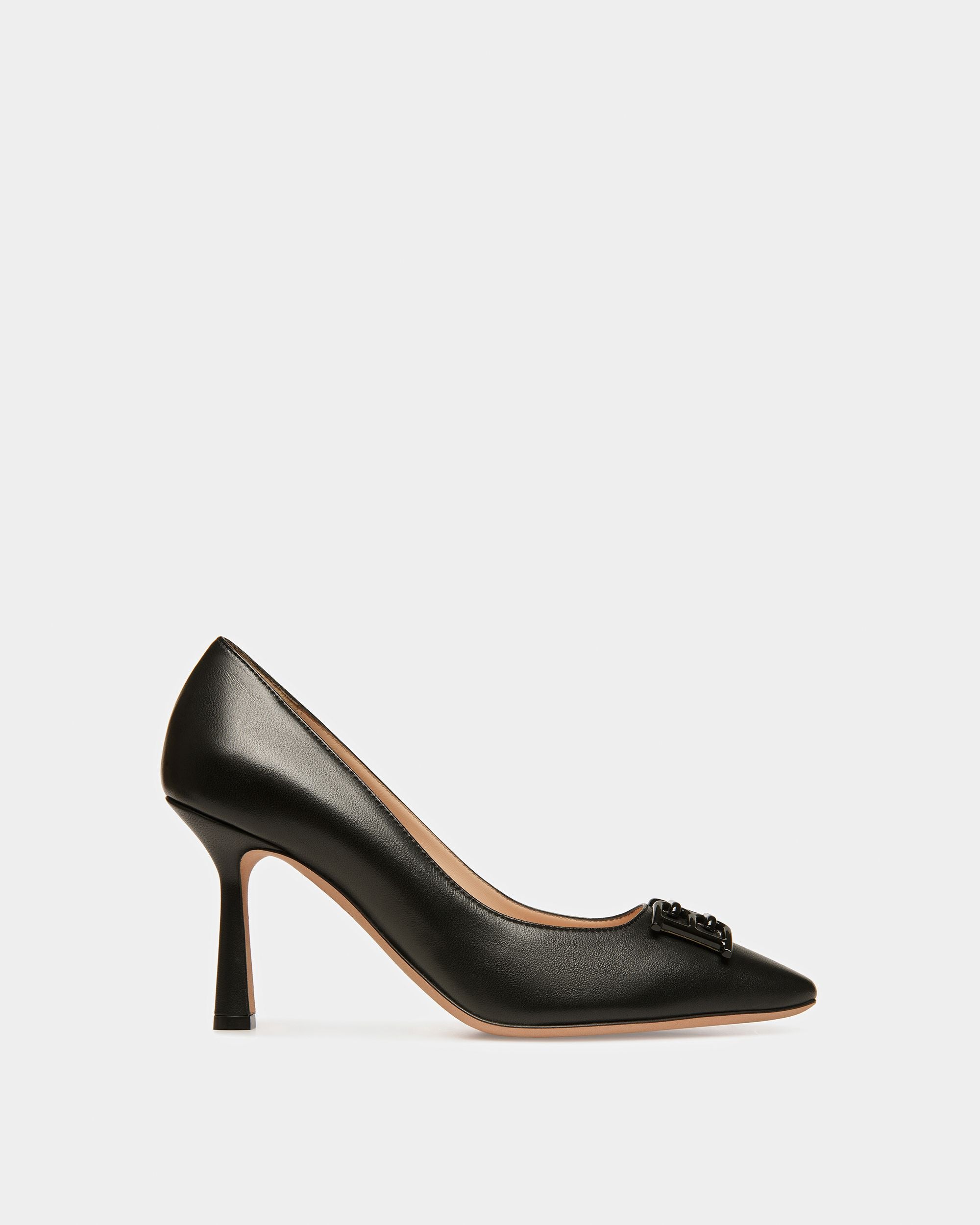 Evanca Zapatos De Salón De Piel En Negro - Mujer - Bally - 01