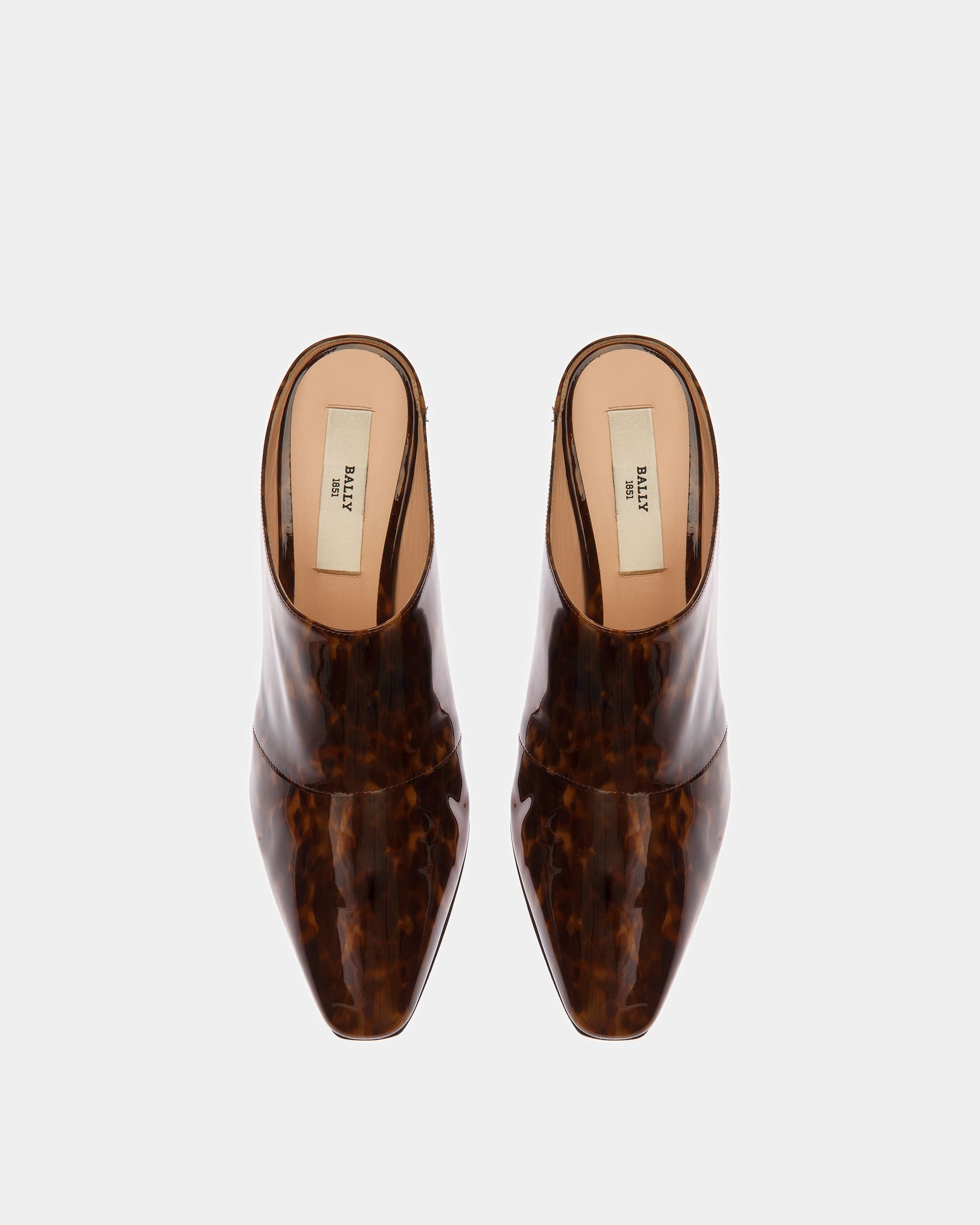 Nadine Zapatos De Salón De Piel En Negro Y Marrón - Mujer - Bally - 02