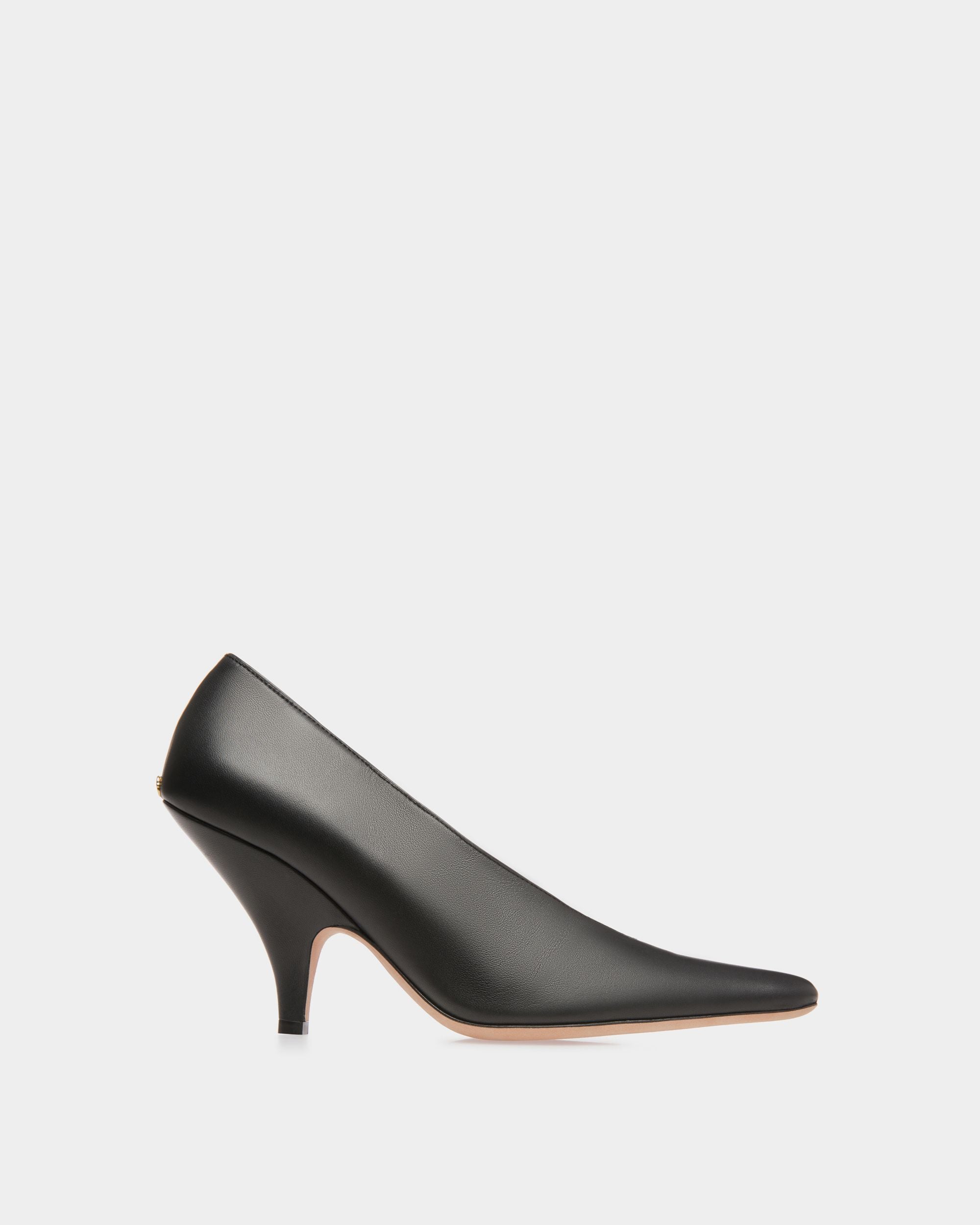 Katy Pumps In Black Leather - Women's - Bally - 01