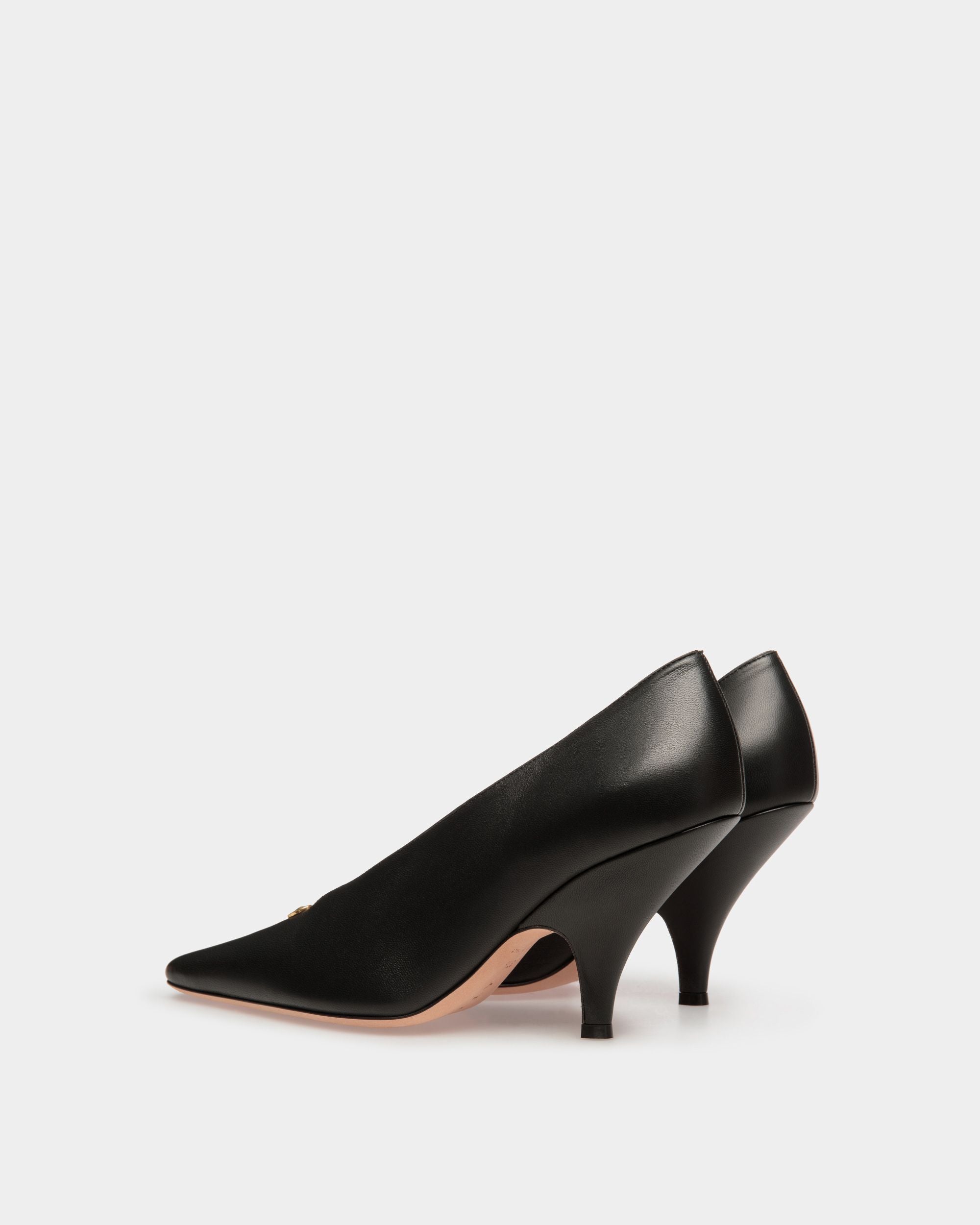 Katy Pumps In Black Leather - Women's - Bally - 04