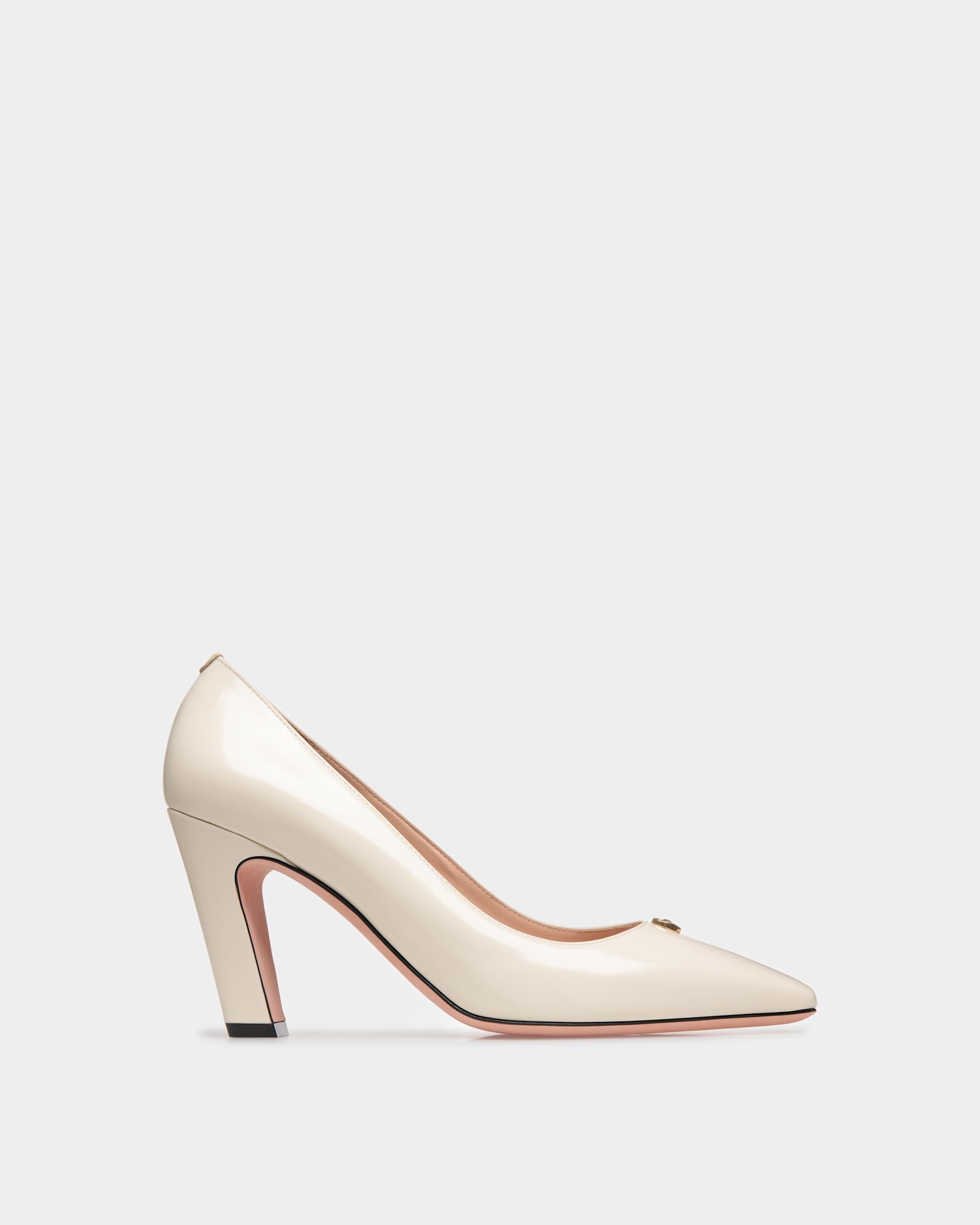 Zapato De Salón Sylt De Piel En Blanco - Mujer - Bally - 01
