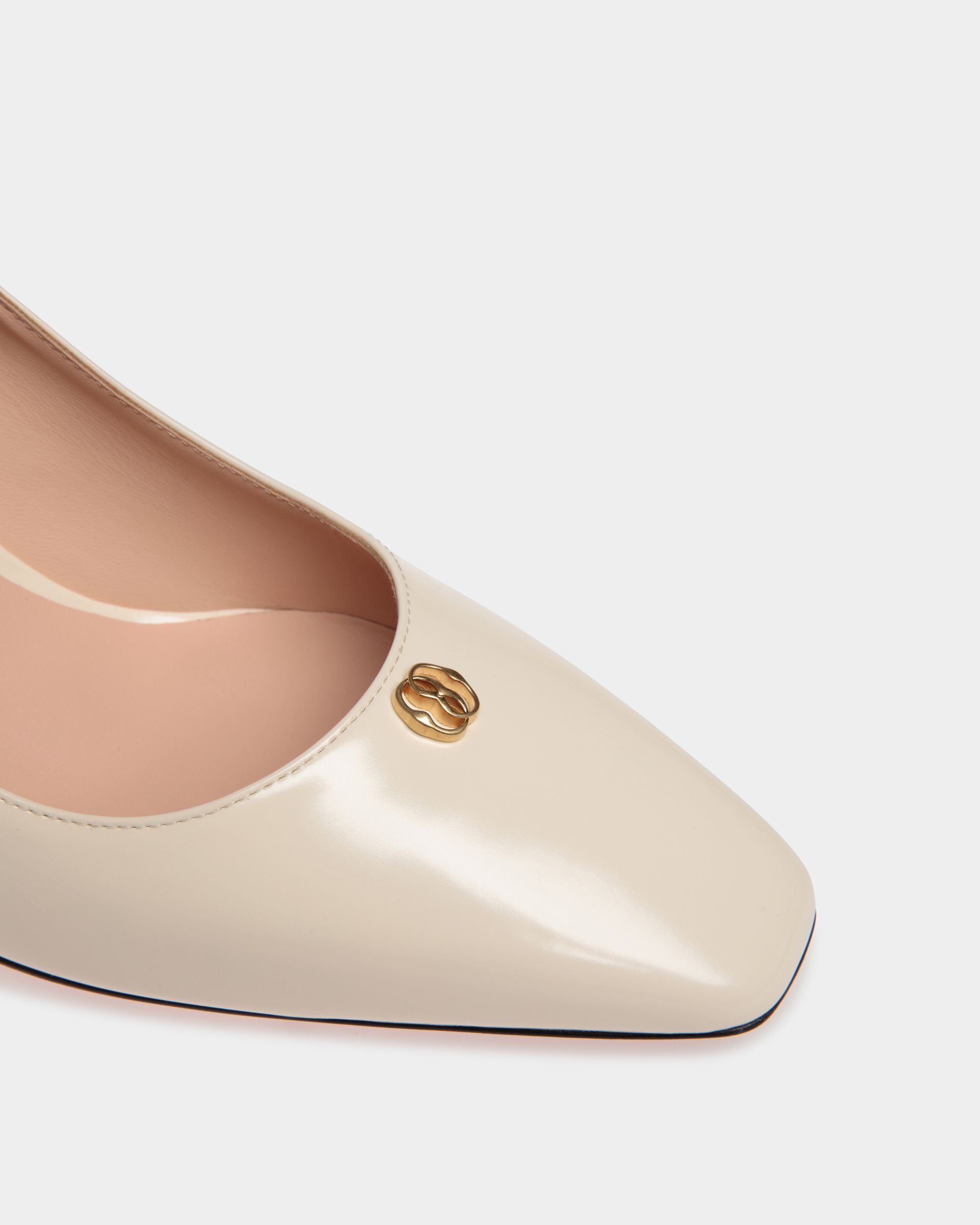 Zapato De Salón Sylt De Piel En Blanco - Mujer - Bally - 04