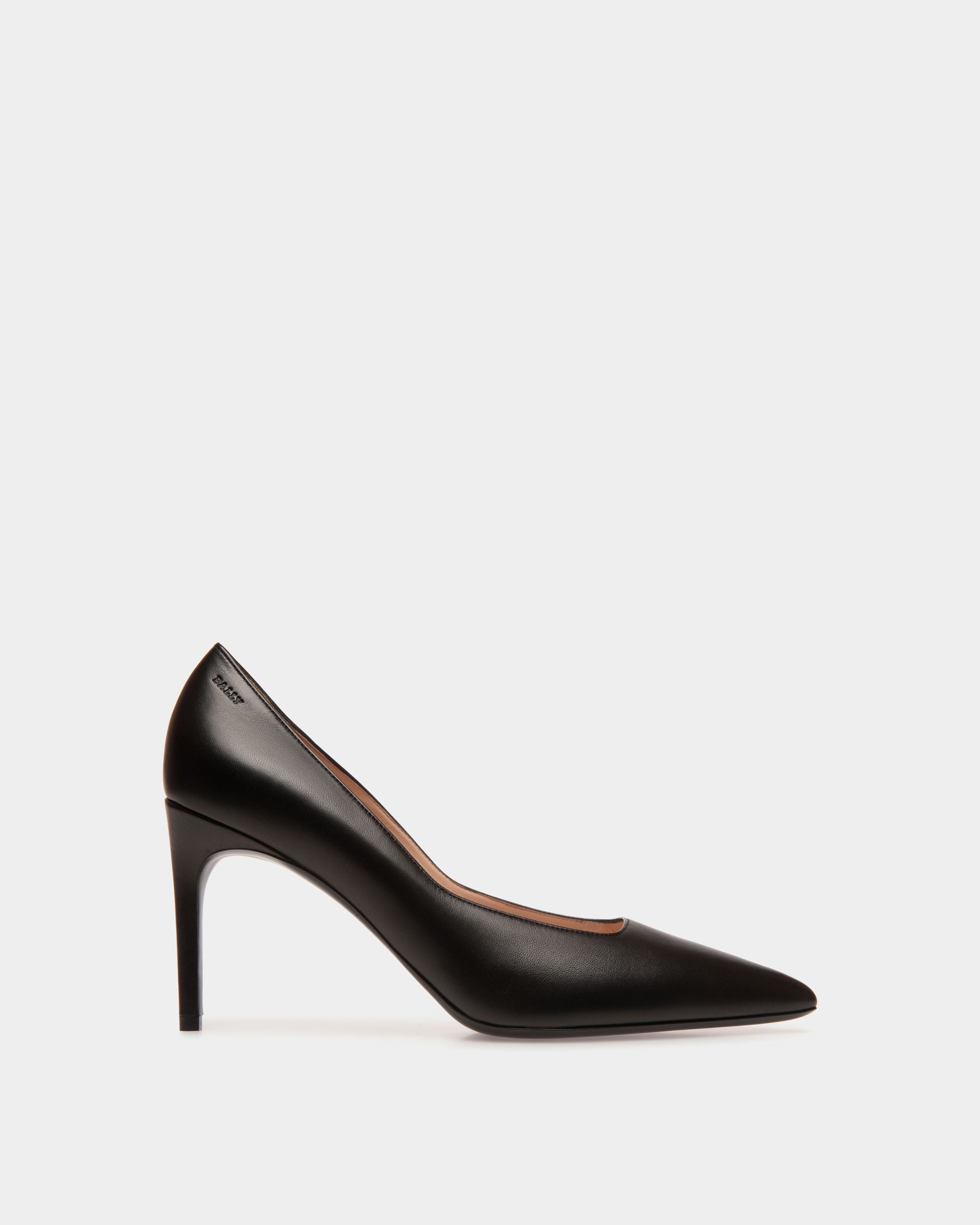 Pump In Black Lamb - Mujer - Bally - 01
