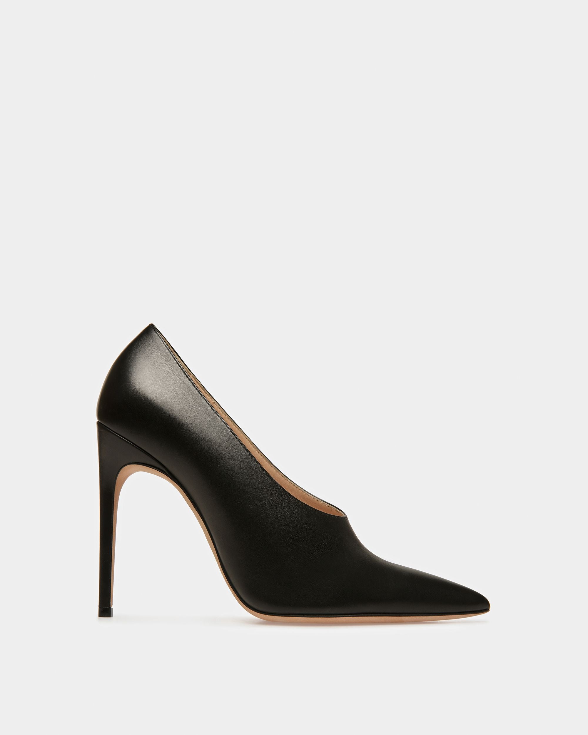 Ninfa Zapatos De Salón De Piel En Negro - Mujer - Bally - 01