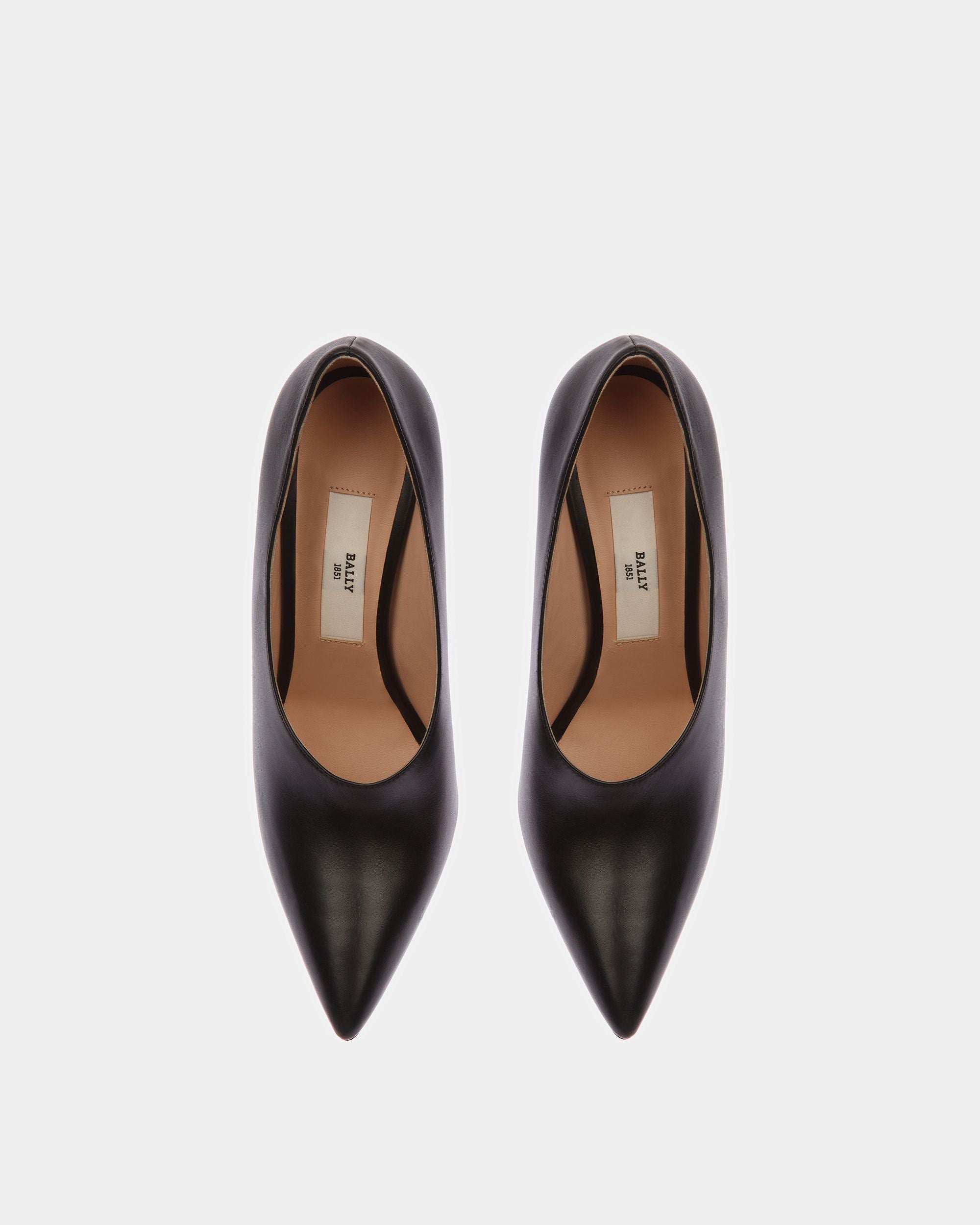 Ninfa Zapatos De Salón De Piel En Negro - Mujer - Bally - 02
