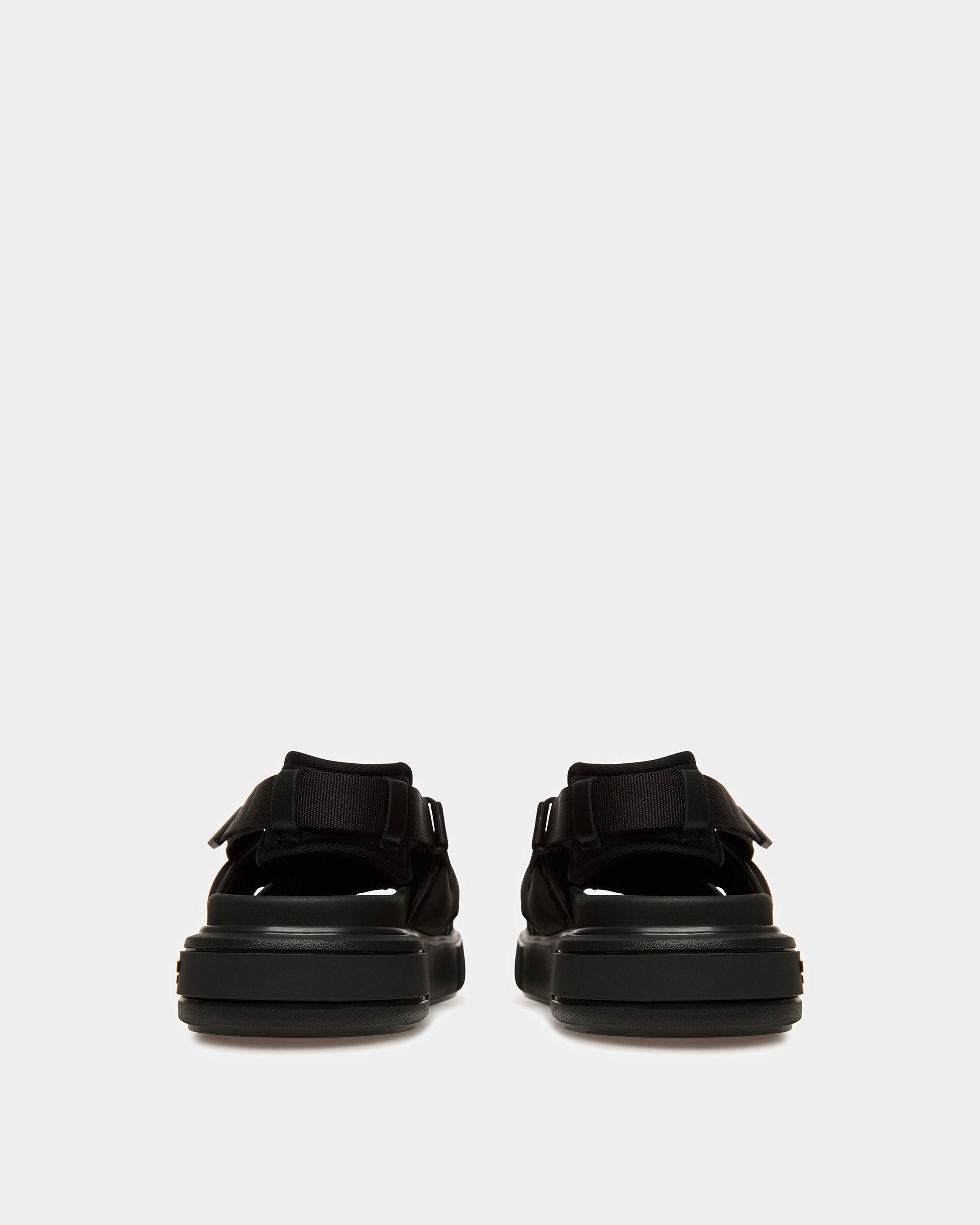 Jodye Sandalias De Piel Y Nailon En Negro - Mujer - Bally - 04