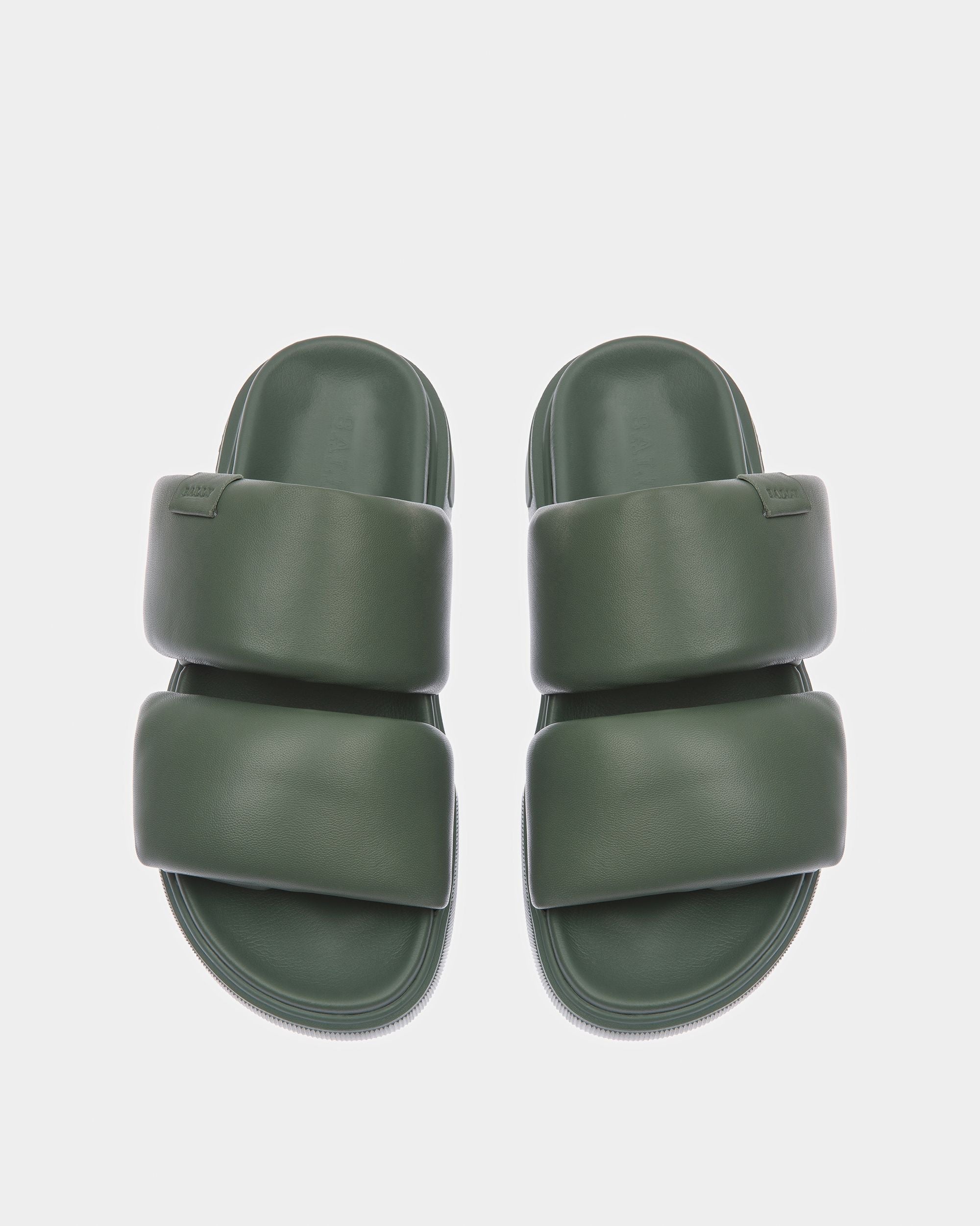 Joey-W Sandalias De Piel En Salvia - Mujer - Bally - 02
