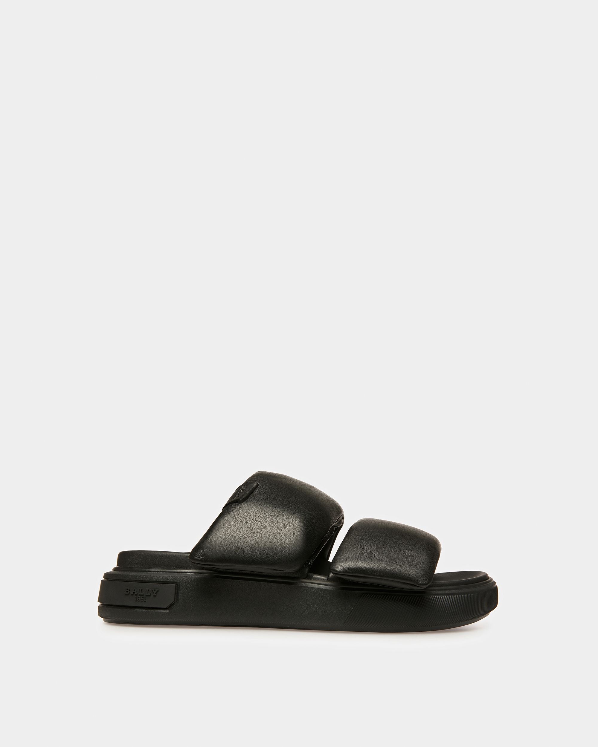 Joey-W Sandalias De Piel En Negro - Mujer - Bally - 01