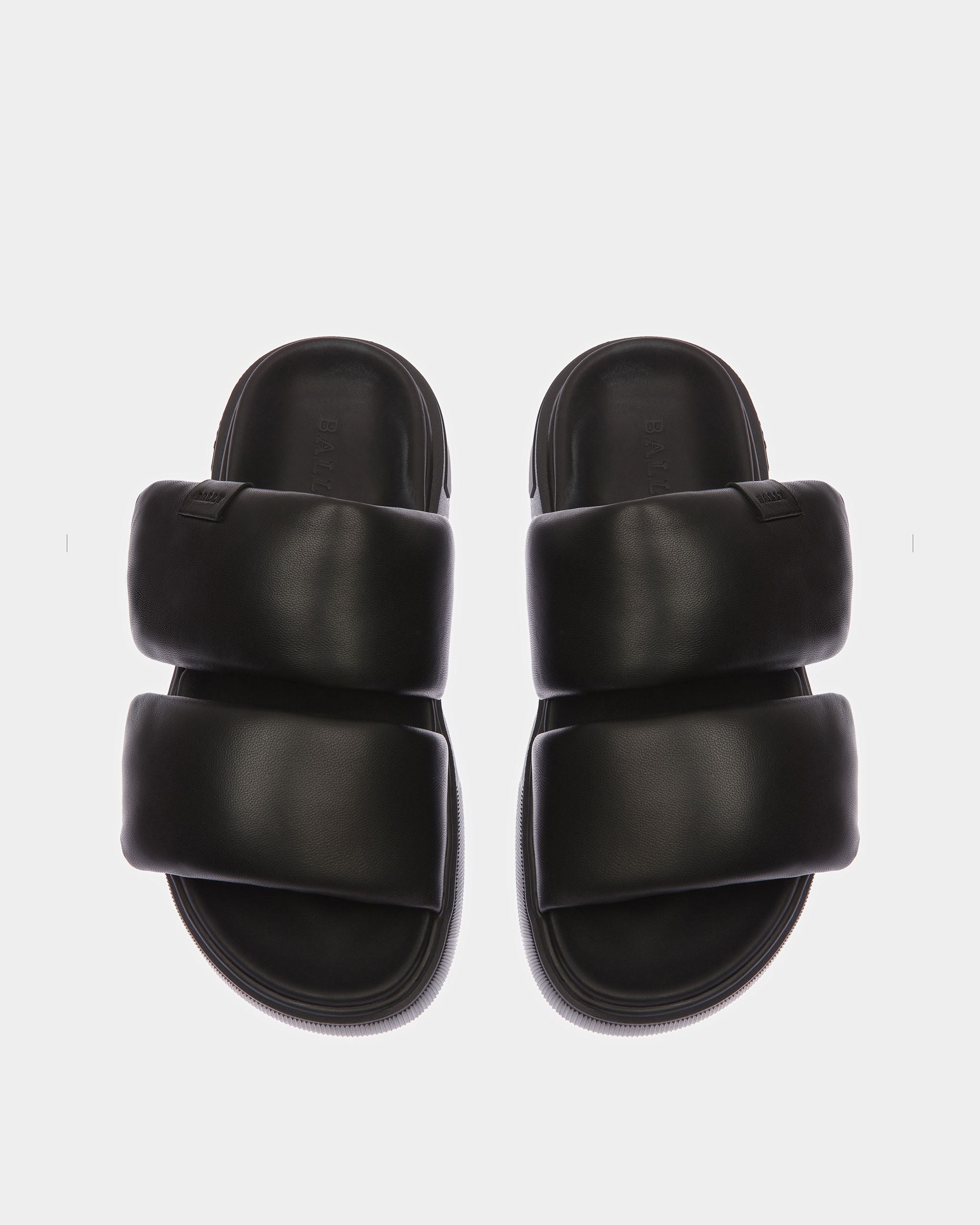 Joey-W Sandalias De Piel En Negro - Mujer - Bally - 02