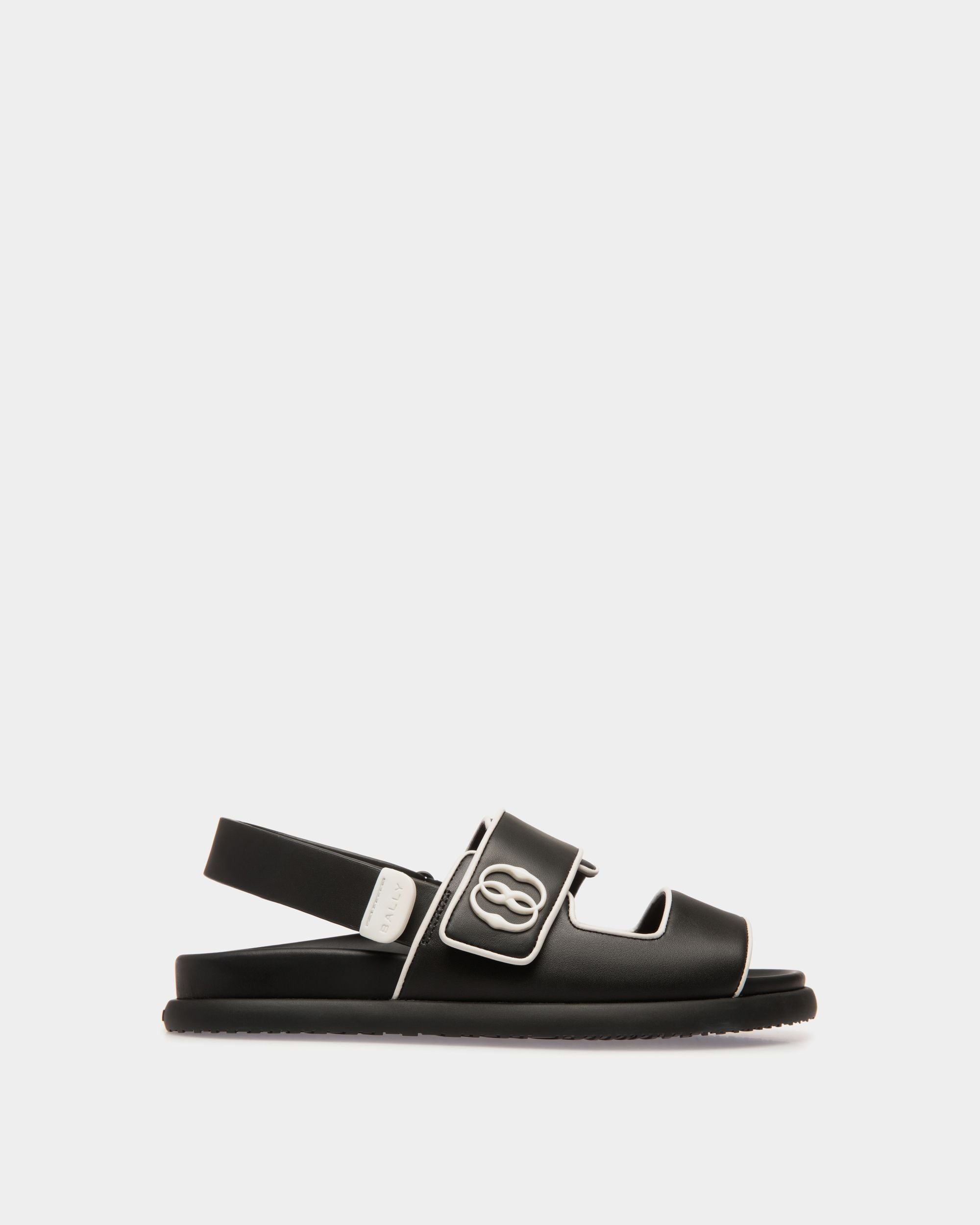 Sandalia Plana Newport De Piel - Mujer - Bally - 01