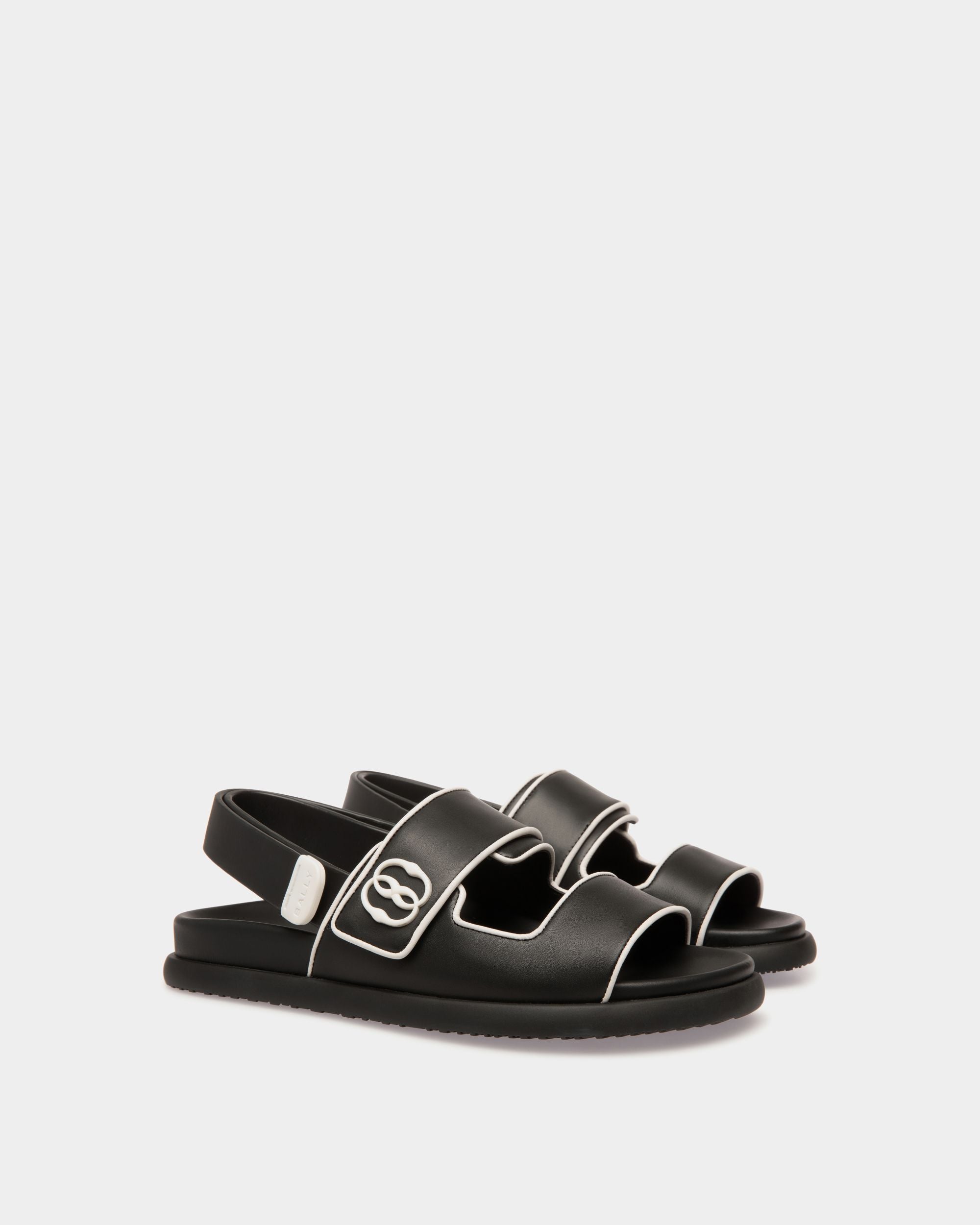 Sandalia Plana Newport De Piel - Mujer - Bally - 02