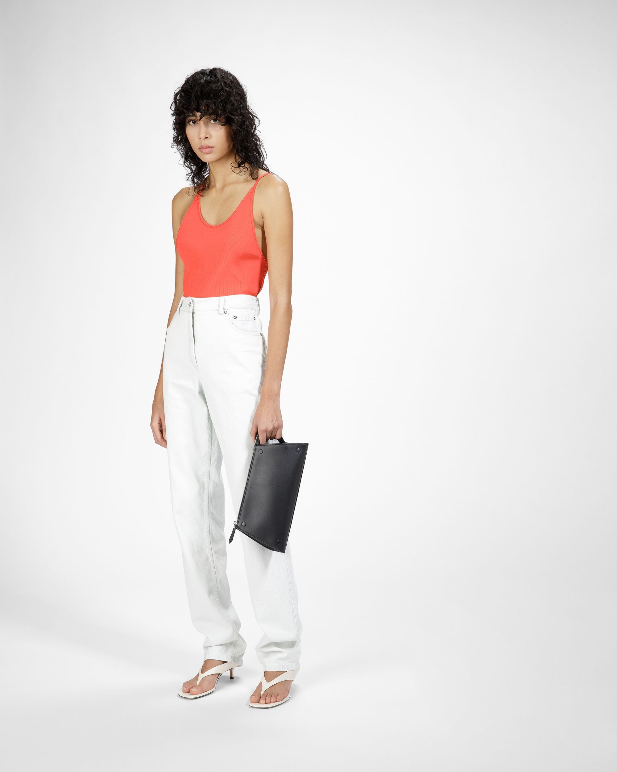 Nyna Sandalias De Piel Color Hueso - Mujer - Bally - 03