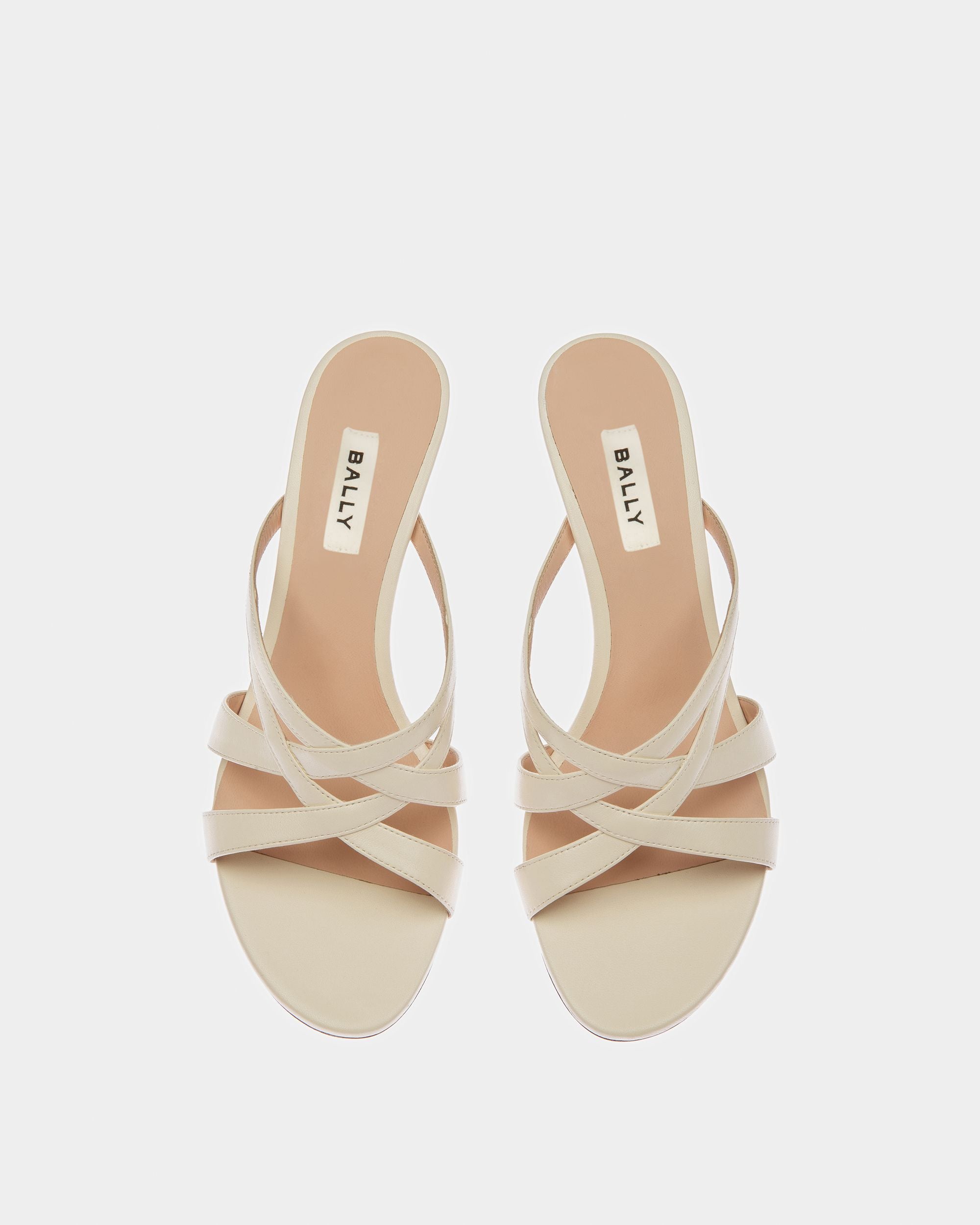 Sandalias Abiertas Block De Piel - Mujer - Bally - 02
