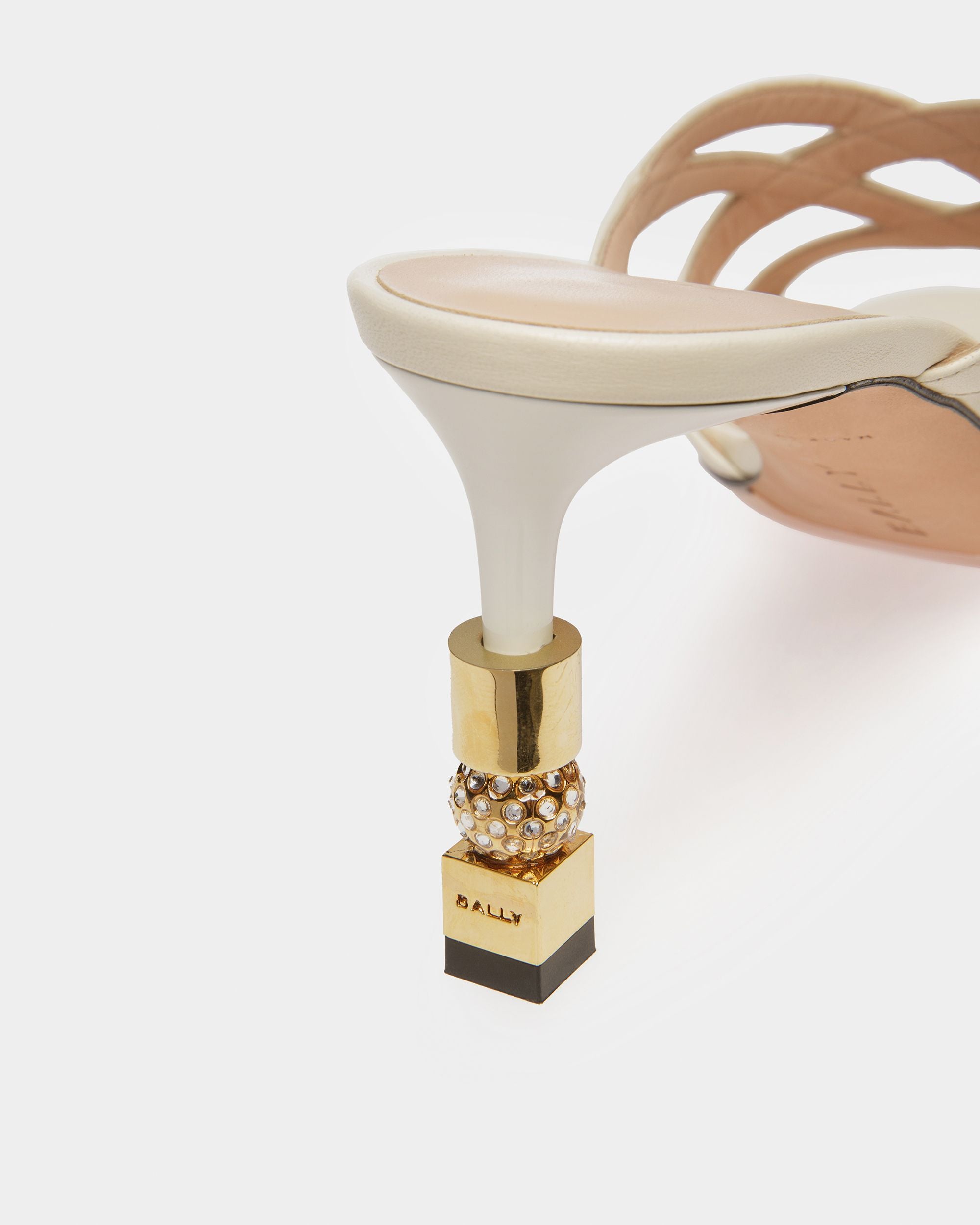 Sandalias Abiertas Block De Piel - Mujer - Bally - 05