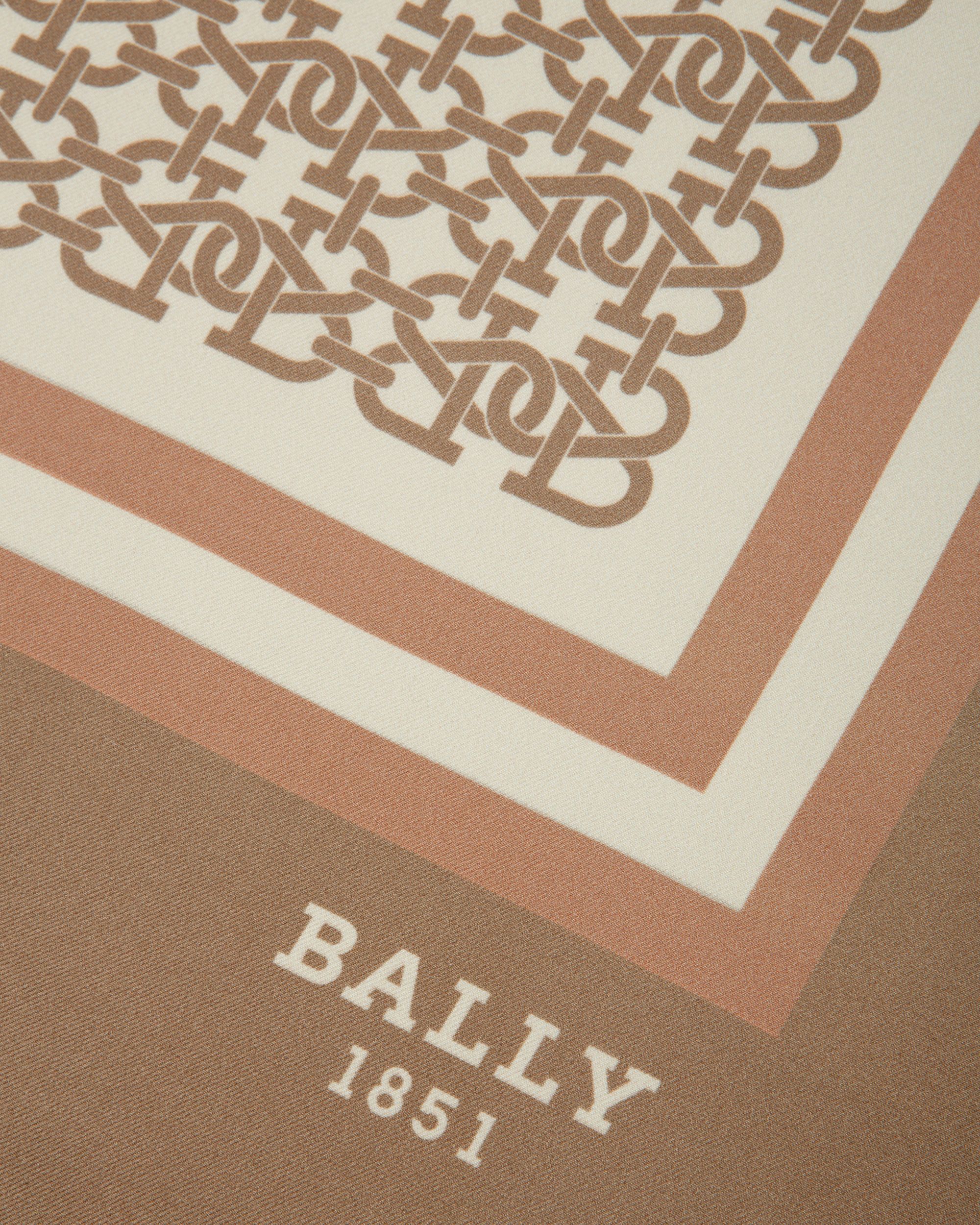 Pañuelo Cuadrado Con El Monograma De La «B» - Mujer - Bally - 02