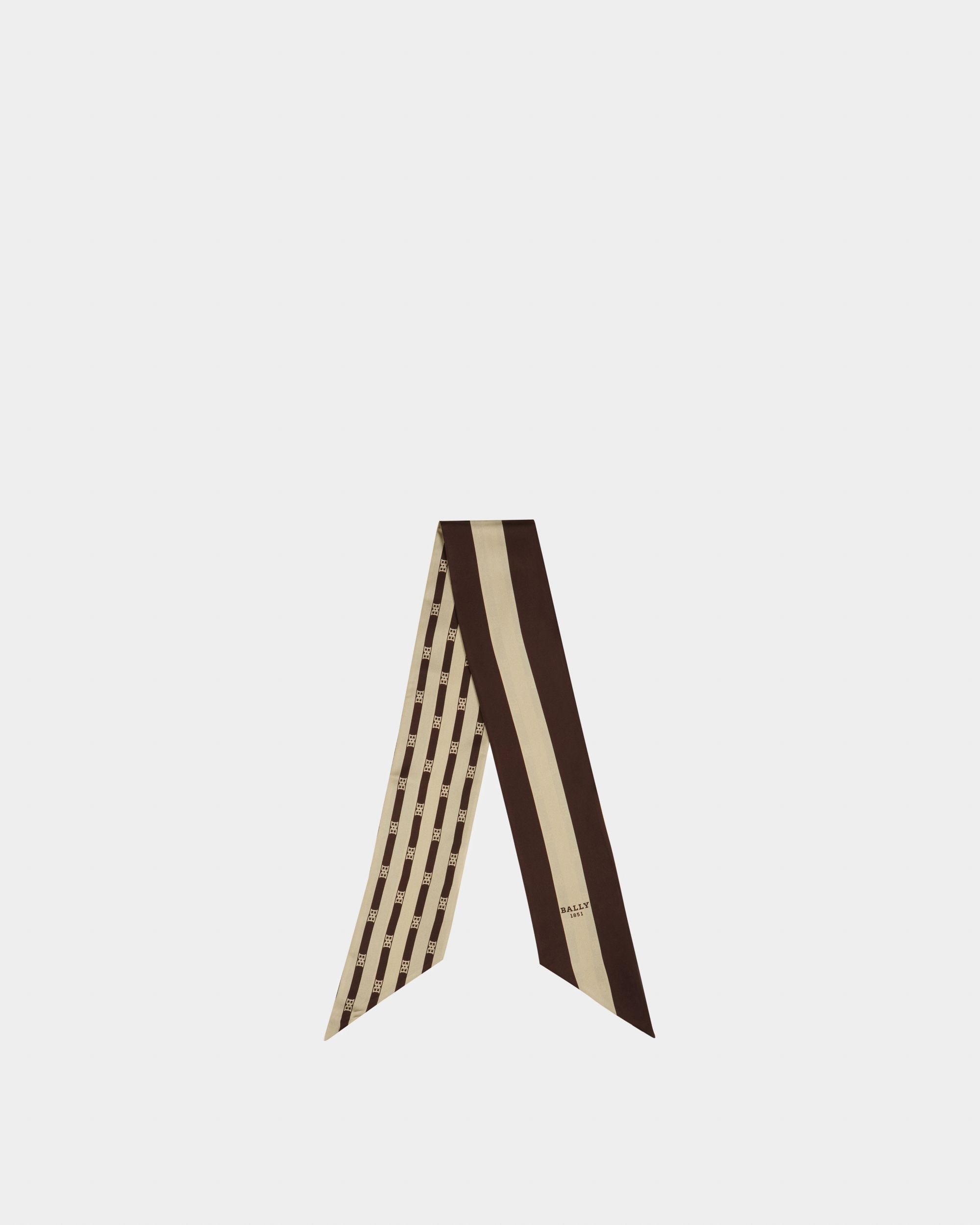 Fular Con La Banda Bally Stripe - Mujer - Bally - 01