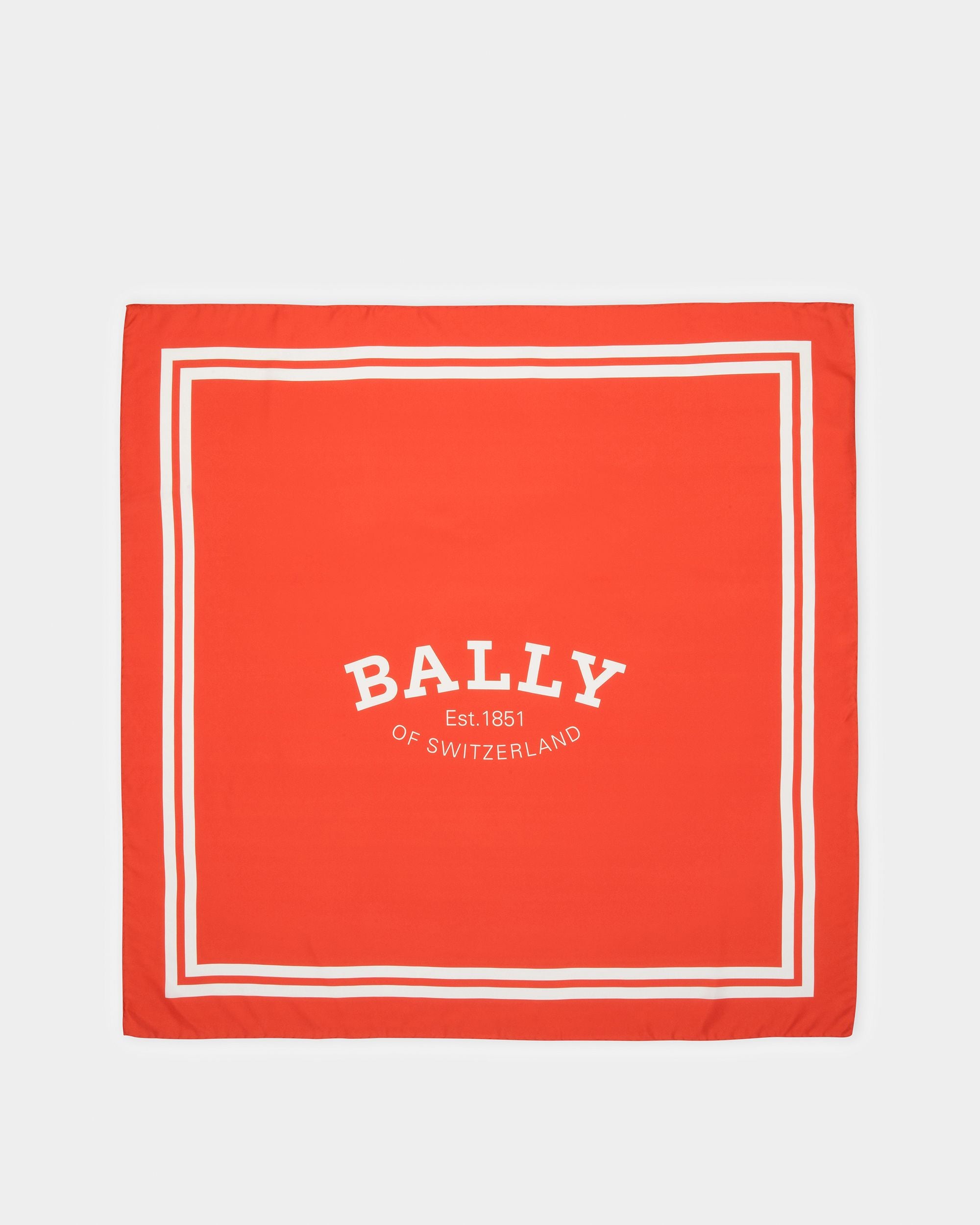 Carré De Seda Naranja - Mujer - Bally - 01