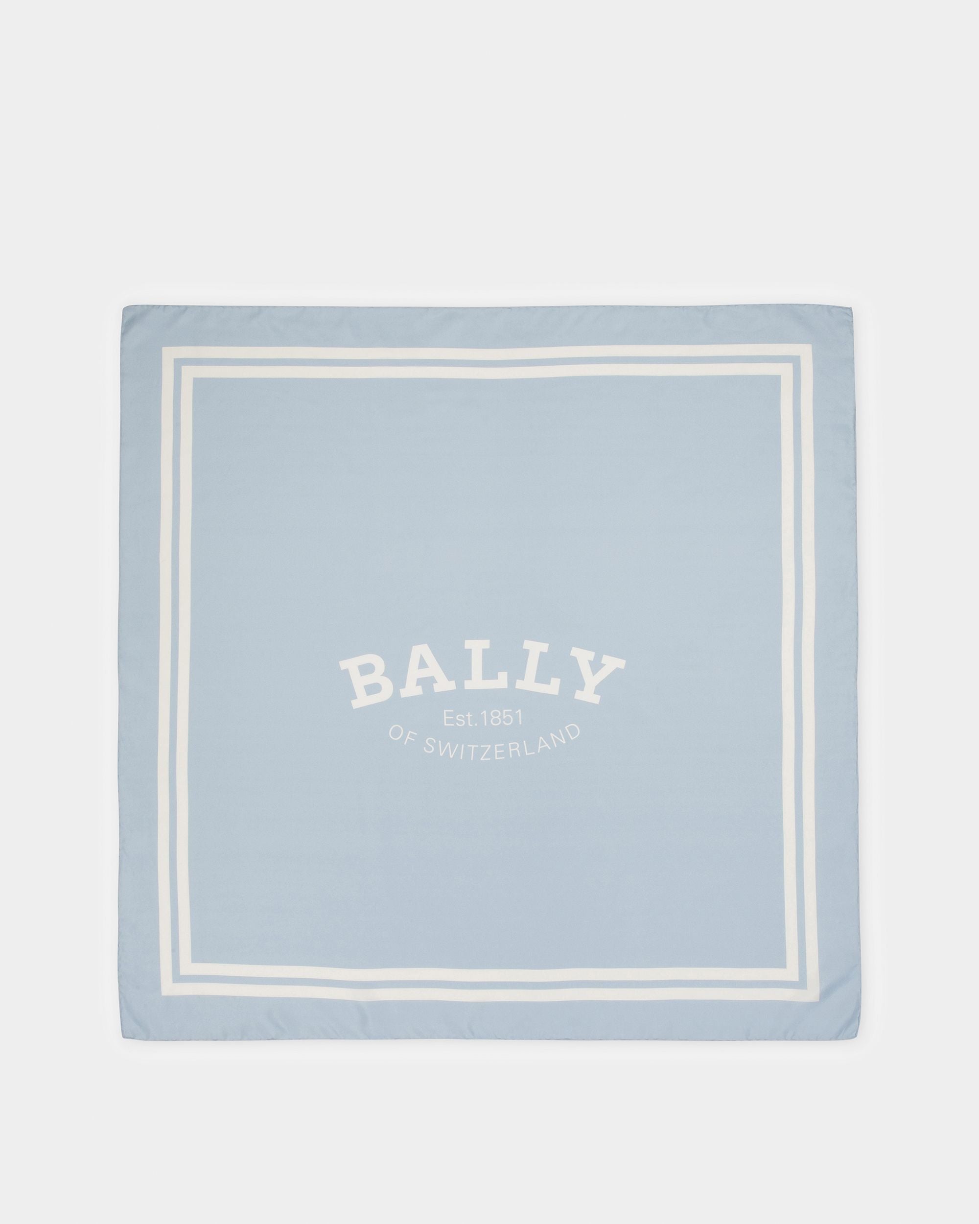 Pañuelo Pañuelo Estampado En Azul Claro - Mujer - Bally - 03