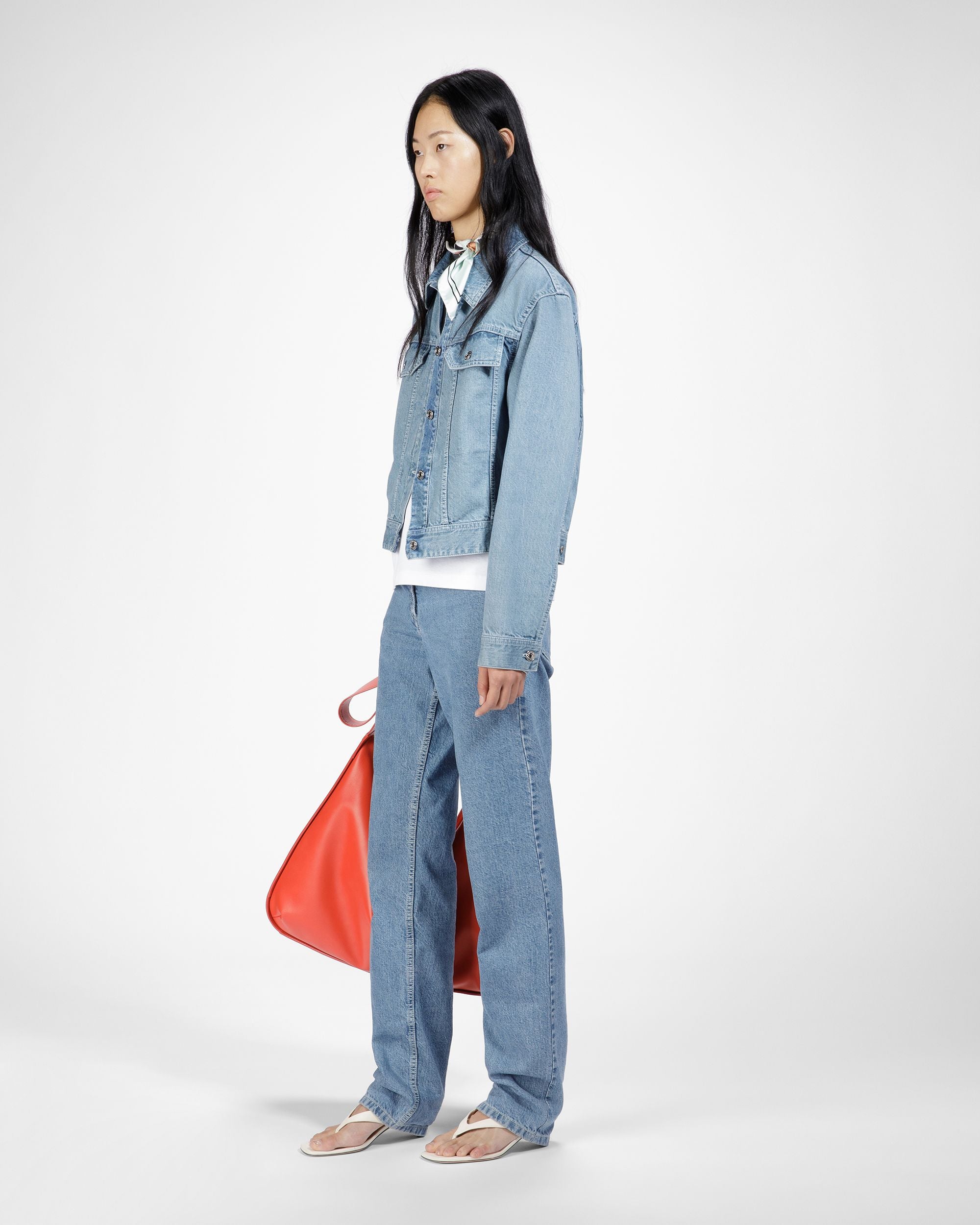 Pañuelo Pañuelo Estampado En Azul - Mujer - Bally - 02