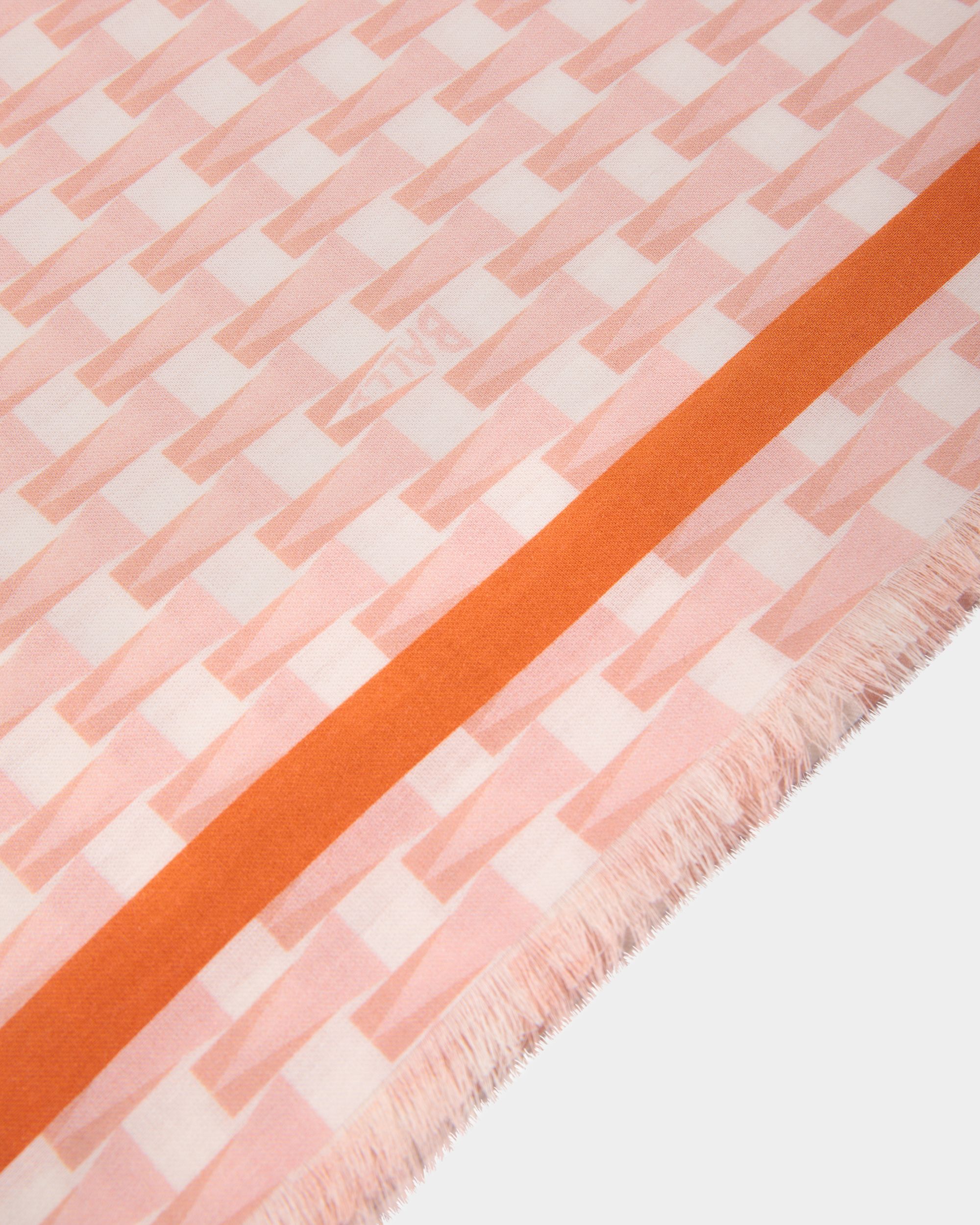 Bufanda Pennant De Tejido Jacquard En Rosa - Mujer - Bally - 02