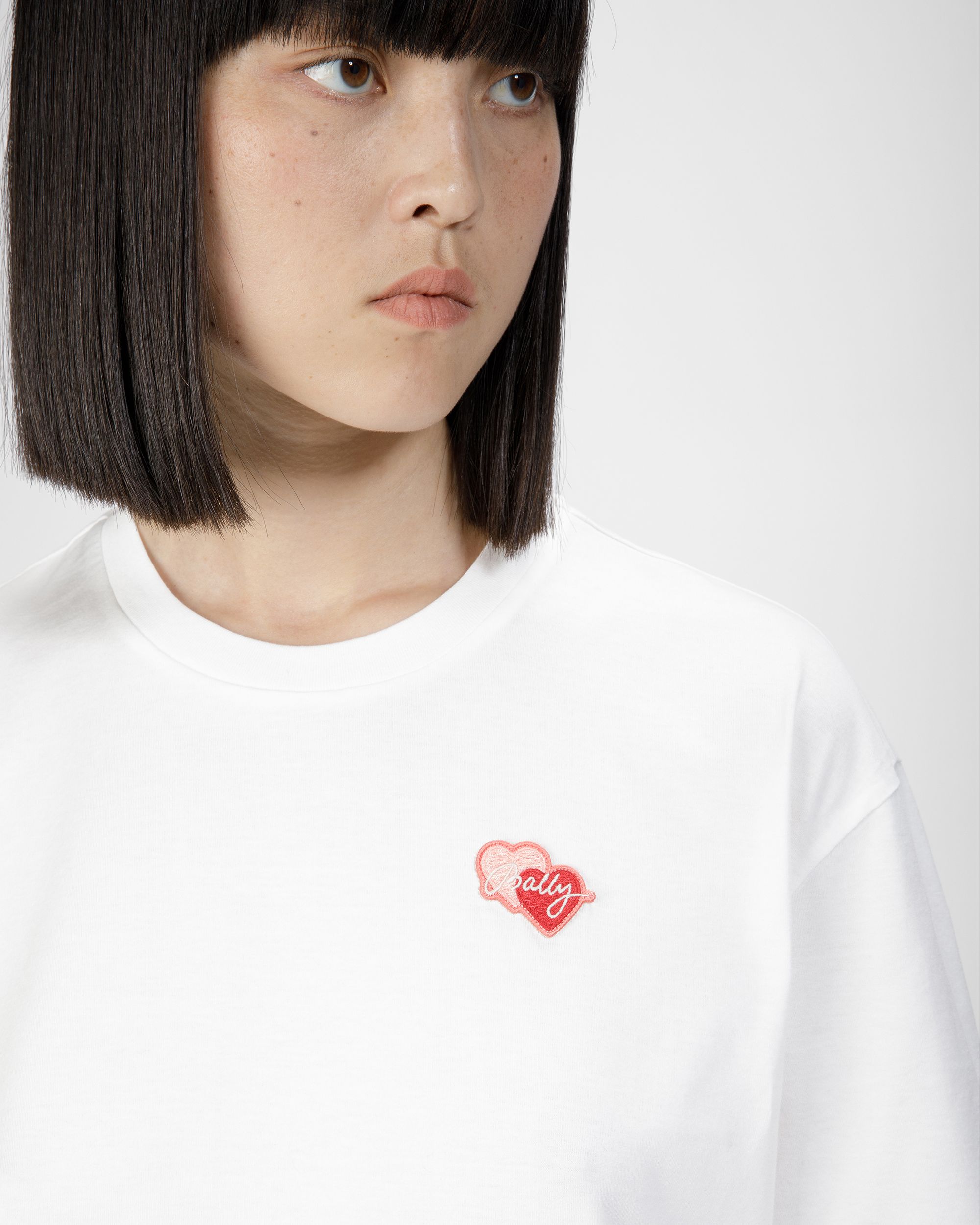 Cotton T-Shirt - Women's - Bally - 03