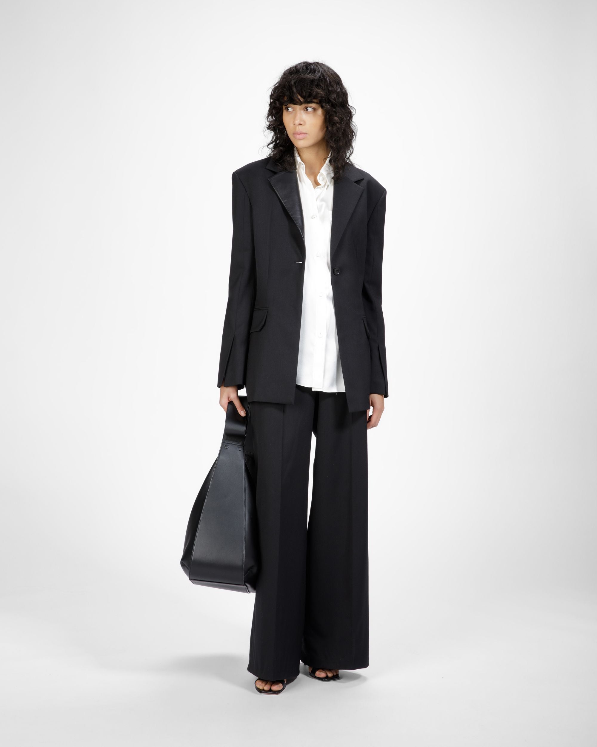 Pantalones Con Cinturilla De Piel - Mujer - Bally - 05