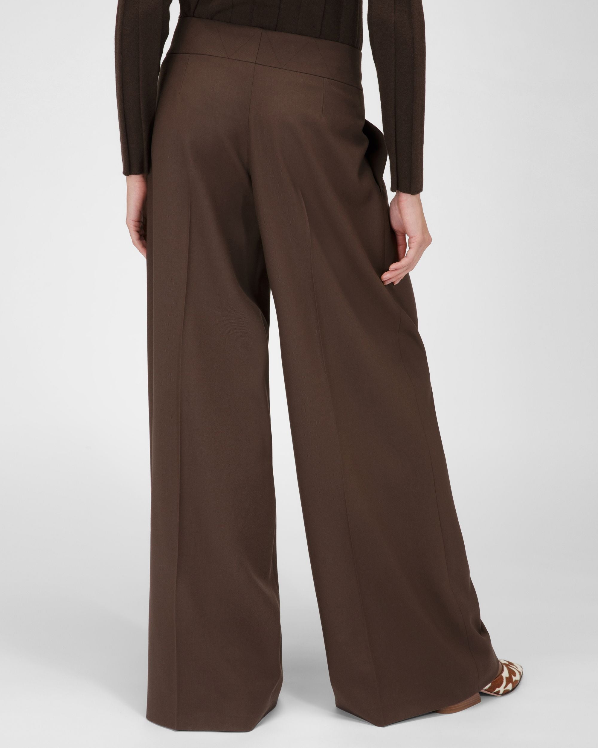 Pantalón De Pernera Ancha - Mujer - Bally - 03