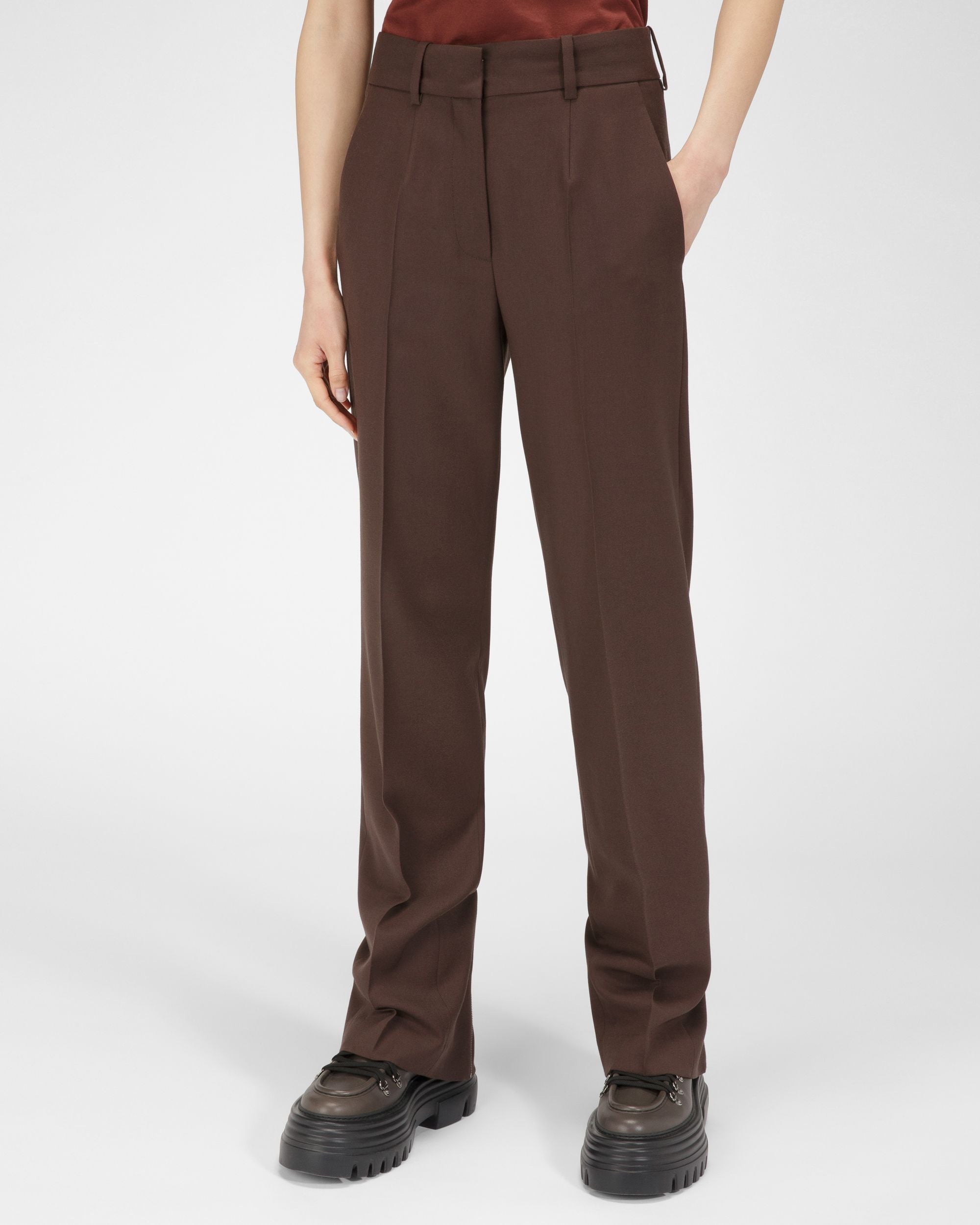 Zip Cuff Trousers - Women's - Bally - 01