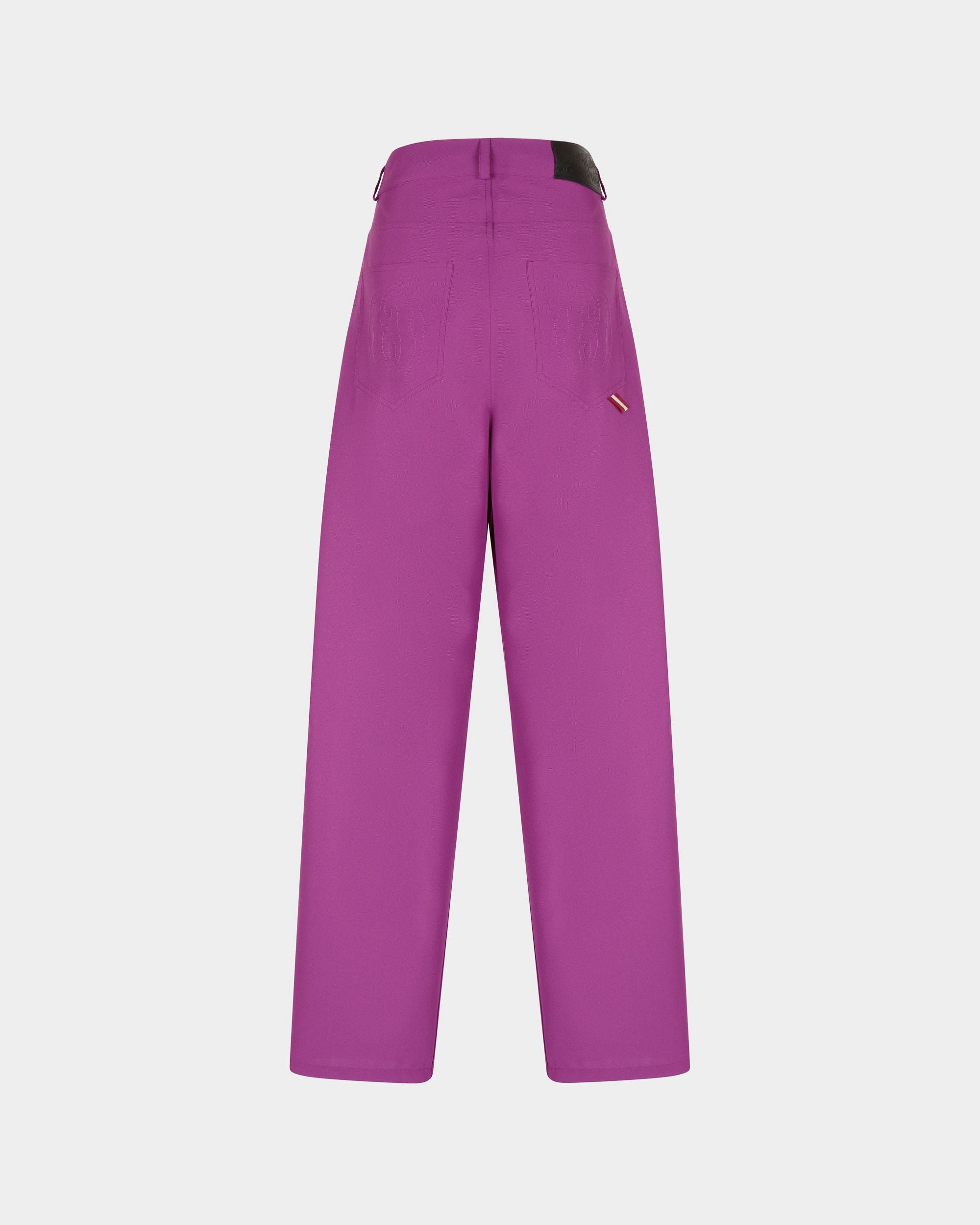 High Waisted Pants In Pink - Women's - Bally - 07